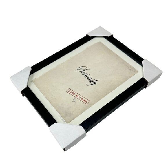 NEW Smith & Co Wall Art Print Vintage Style Caution - Not To Be Taken Seriously - Picture 2 of 9